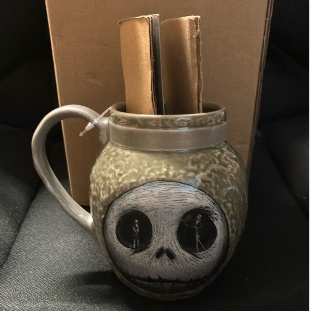 Disney Mug with Spoon - Nightmare Before Christmas